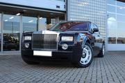 Аренда Rolls Royce Phantom чёрного и белого цвета для любых мероприяти